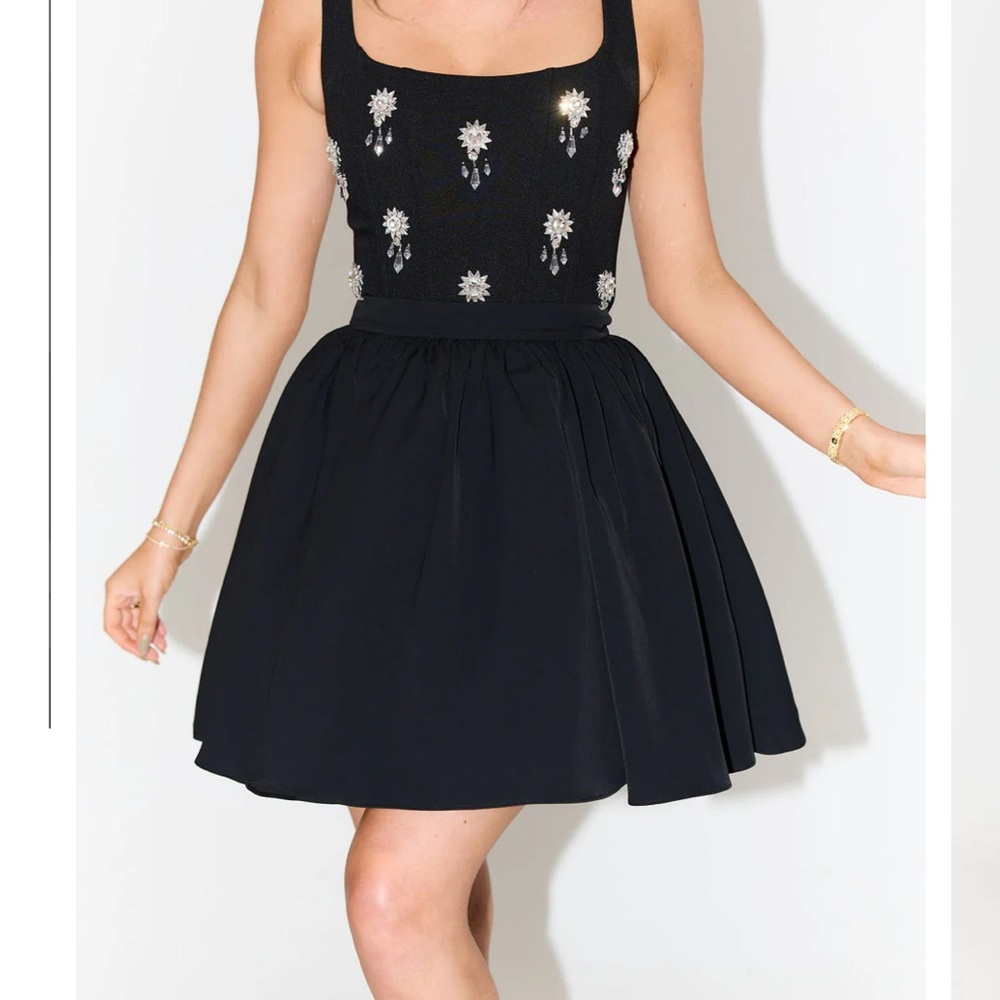 Elegant Black Mini Skirt